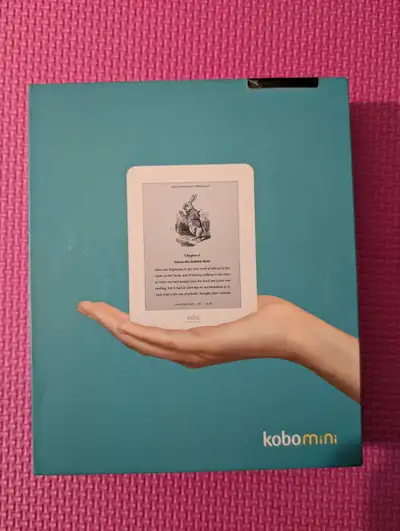 Kobo Mini 5" eReader Black 2GB Model N705 Touchscreen, View more