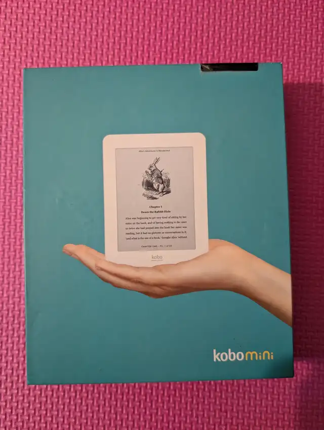 Kobo Mini 5" eReader Black 2GB Model N705 Touchscreen in General Electronics in City of Toronto - Image 2