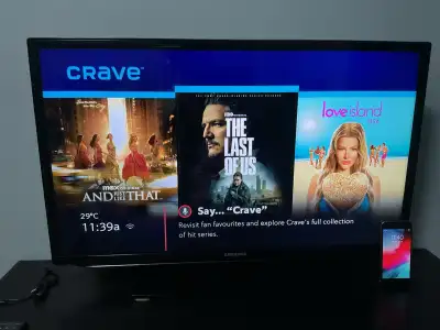 30-40” Samsung smart tv and iPhone 6 16 gb, View more