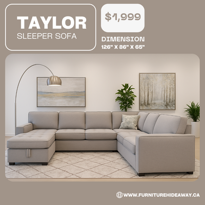TAYLOR Sleeper Sofa, View more