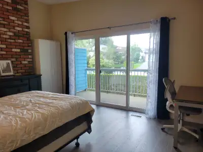 Newly Renovated Furnished 2nd Floor Suite Room, SFU N. Burnaby