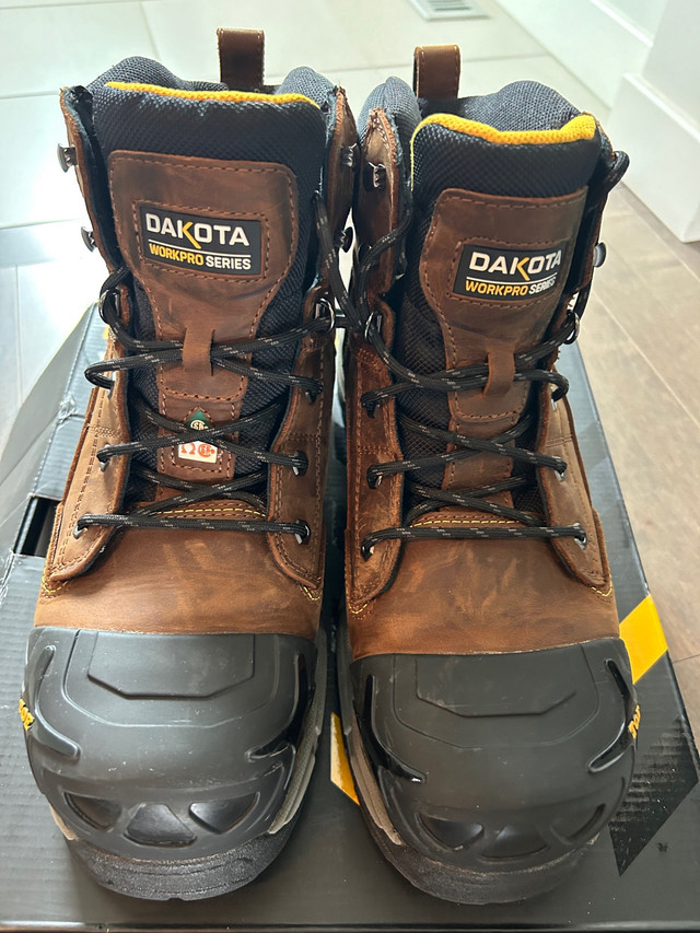  Dakota Work Boots Steel toe -Size-12 in Men's Shoes in Edmonton - Image 3