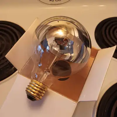Chrome finish light bulbs, View more