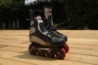 Inline Skates-Excellent Used Condition Mission Helium 500 Inline Hockey  Skates size 8E