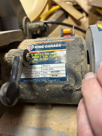 King Canada Belt Sander, View more