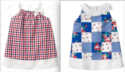 New Gymboree Patchwork and Gingham Dresses 18-24mo, View more