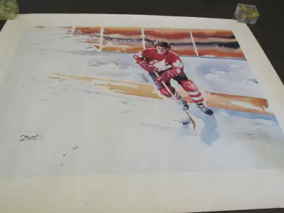 1976 CANADA CUP 5 LITHOGRAPHS BY ANDY DONATO MAKE AN OFFER, View more