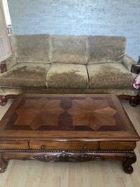 2 Sofa with Table for sale