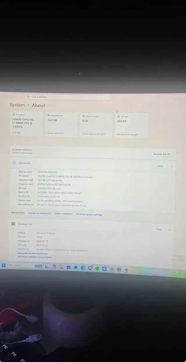 Custom Gaming PC i7 RTX 2070 /CAN ALSO DELIVER CHECK DESCRIPTION in Desktop Computers in City of Montréal - Image 4