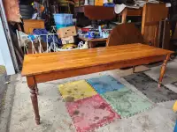 Antique Pine 8ft Harvest Table