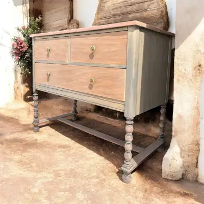 Beautiful vintage sideboard dresser, View more