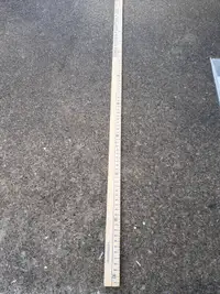 vintage yard measuring stick (3ft ruler)