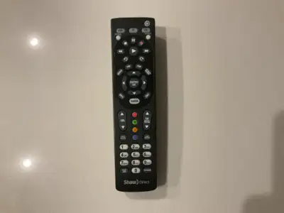 For sale is a brand new Shaw direct PVR urc-600 remote control. Switched to Shaw cable. Brand new co...