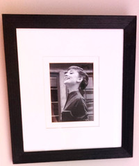 Audrey Hepburn matted picture