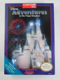 NES Nintendo  Disney Adventures In The Magic Kingdom 1990