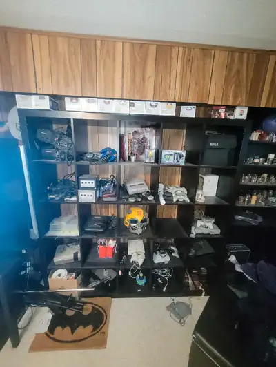 Heavy duty shelving, its about 6x6