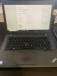 Laptop ordinateur portable Lenovo i5 vpro 