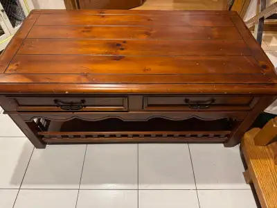 solid wood coffee table set, View more