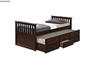 Broyhill Kids Twin Captains Bed with Trundle