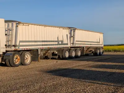Trailers need nothing. Tarps are in good shape, no rips or tears, tires are all about 90%, all new a...