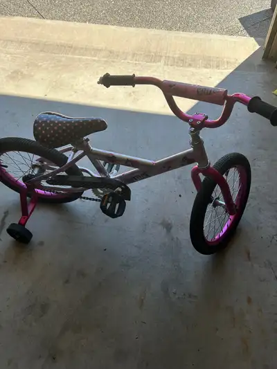 16 inch bike Pink Used
