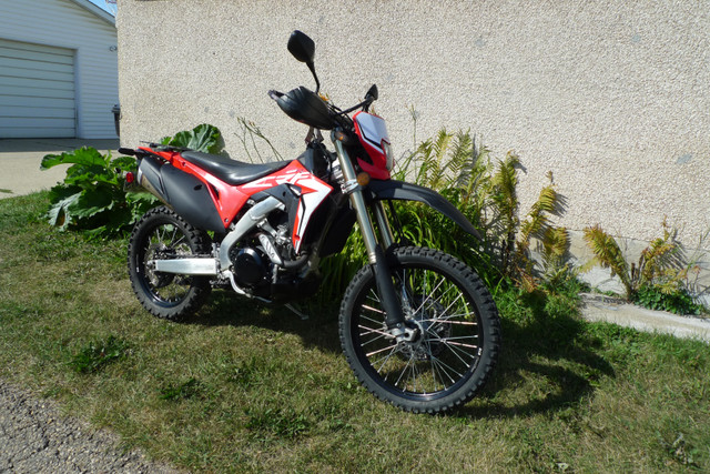 2019 HONDA CRF450L  with under 7,000 km in Dirt Bikes & Motocross in Edmonton - Image 2