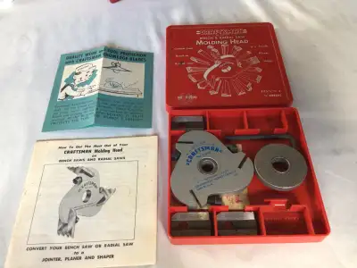 Moulding cutter for craftsman saw, View more