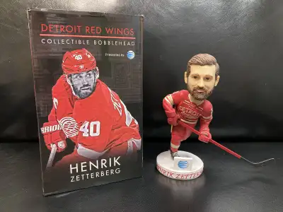 Henrik Zetterberg Bobblehead 2013-14 Detroit Red Wings NHL, View more