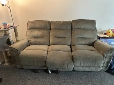 three cushion couch , View more