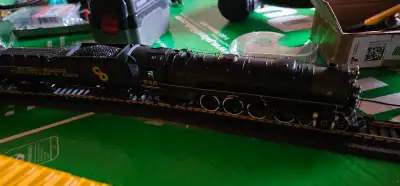 HO Scale dcc powered model train