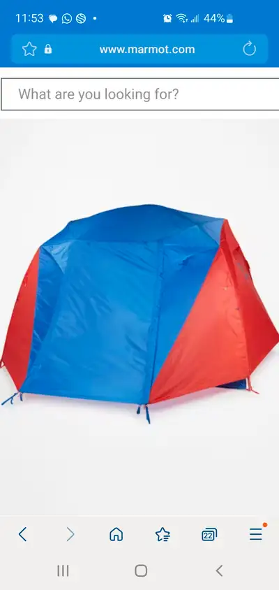 Marmot Limestone 6 person tent (brand new), View more