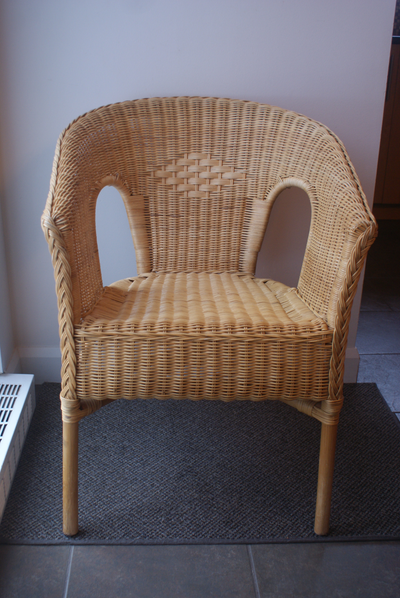 Chaise en osier, View more