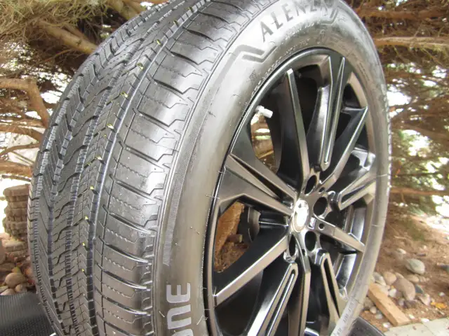 Next to new BMW X5 X6 OEM 20" black summer wheel set style 748M in Tires & Rims in Oakville / Halton Region - Image 3