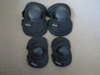 Bauer Adult knee and elbow protective guard gear.