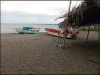 Vacances au Panama sur une plage du Pacifique