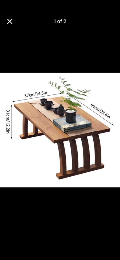 Retro Japanese end table, View more