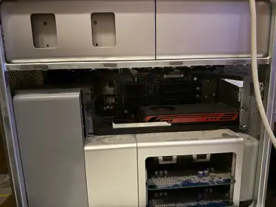 Mac Pro 2006, with 16gb ram. Upgraded video card ATI Radeon HD 5770 Graphics Card No HDD