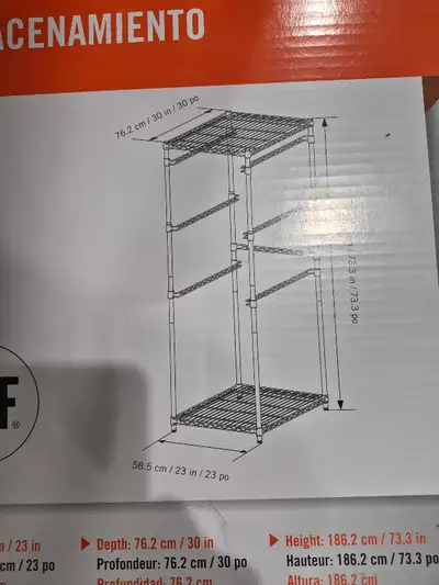 storage tote rack, View more