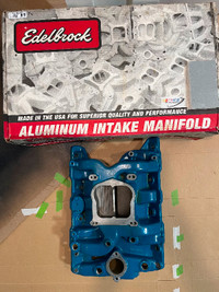 2-Edelbrock Intake Manifolds Pontiac 326-455