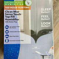Air innovations clean mist top fill humidifier