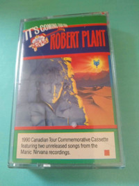 Robert plant from LED Zeppelin Molson Canadian cassette tape 