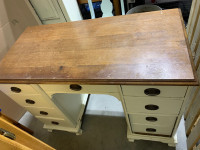Retro Wood Desk