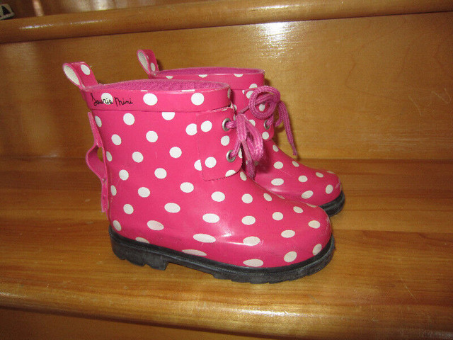 Bottes de pluie pour fille SOURIS MINI gr. 8.5 US dans Articles multiples  à Longueuil/Rive Sud