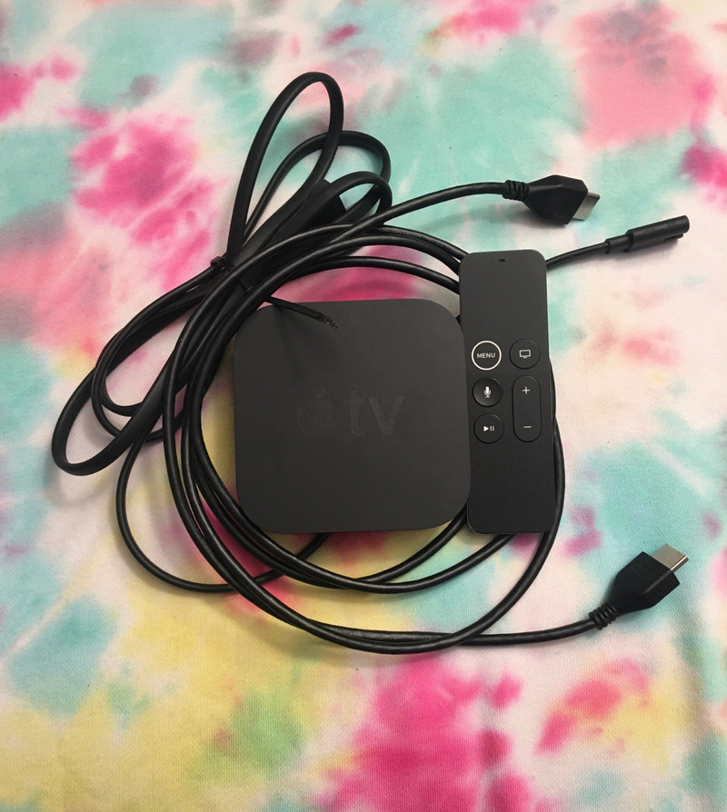 Apple TV HD (4th Gen) with cords & remote General Electronics City