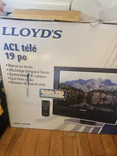 TV 19 po  lcd1932wb brand new in the, View more