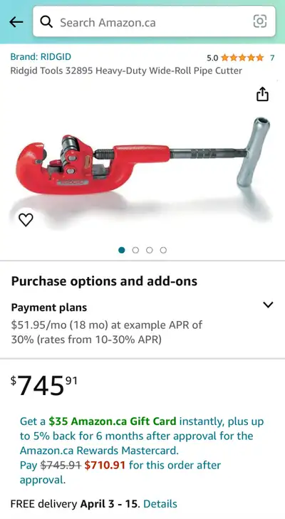 Ridgid 32895 / 32820 No. 202 - Wide-Roll Heavy Duty Pipe Cutter , View more