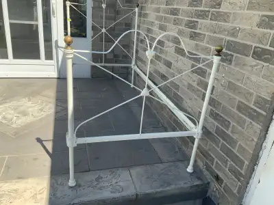 Vintage Iron Twin Bed Frame, View more