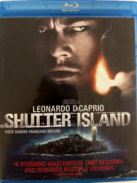 Shutter island Blu-ray bilingue 10$.
