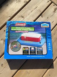 Coleman cooler float