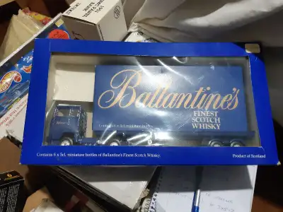 Truck Diecast Add # 8 -- BALLANTINES  FINEST  SCOTCH  WHISKY, View more